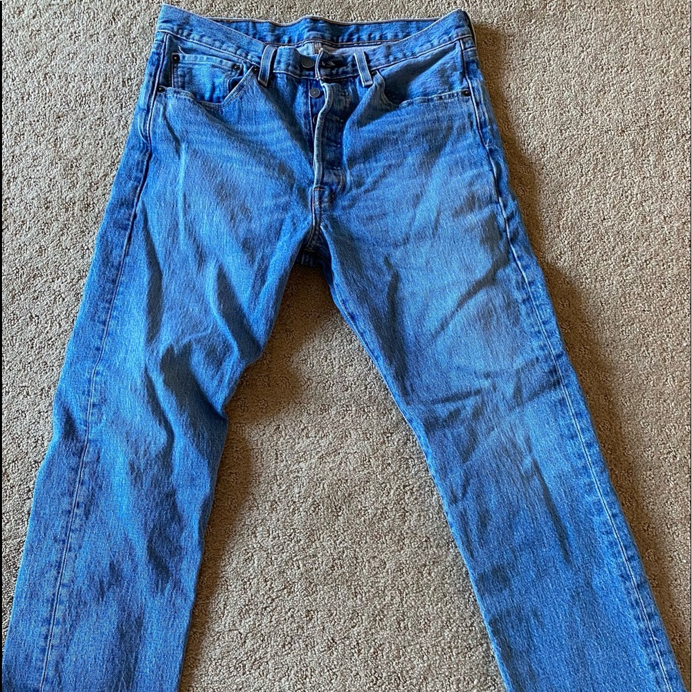 Levi’s button fly jeans
